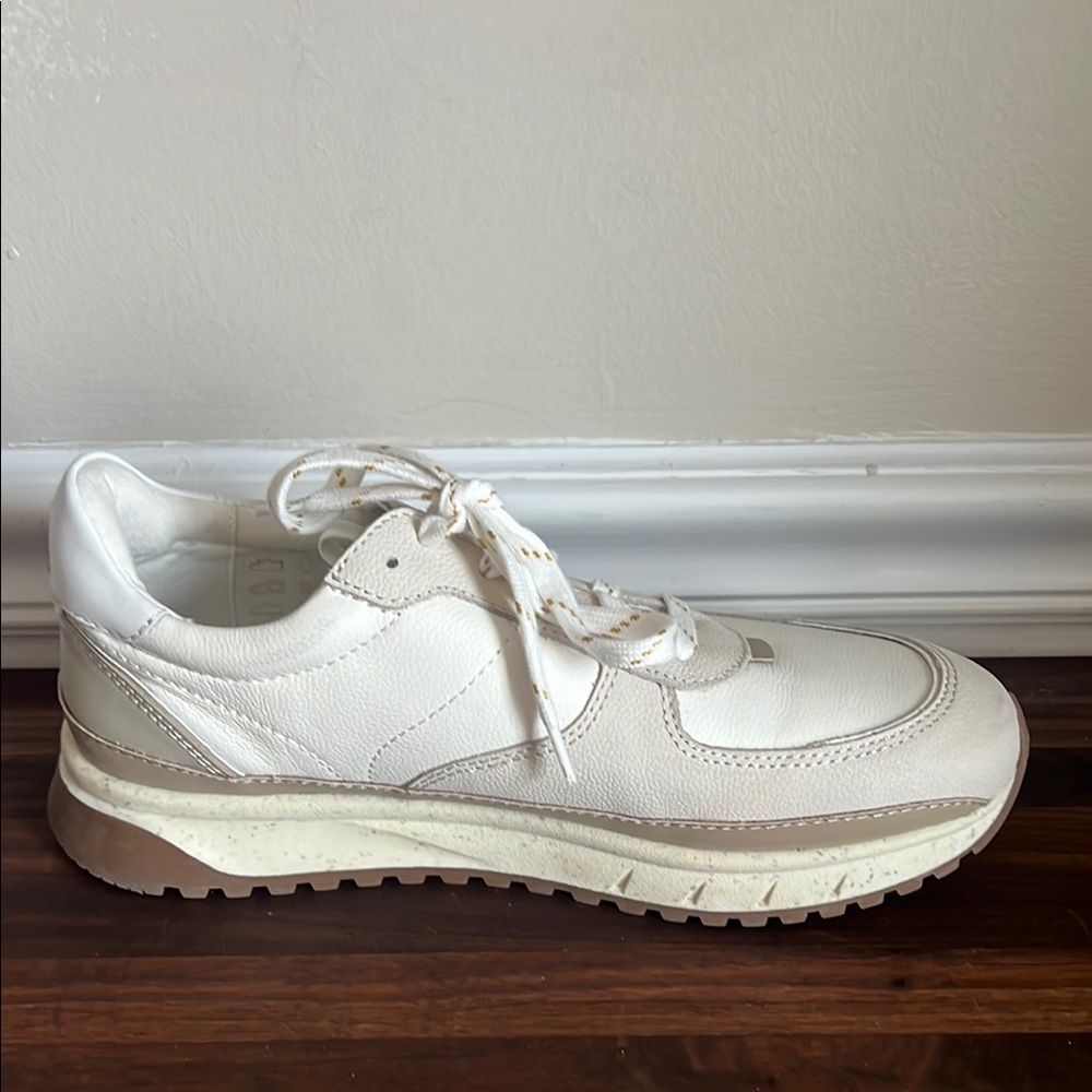 Madewell Women’s Kickoff Trainer Shoes Color block Antique Cream  Size: 9M - Picture 5 of 10